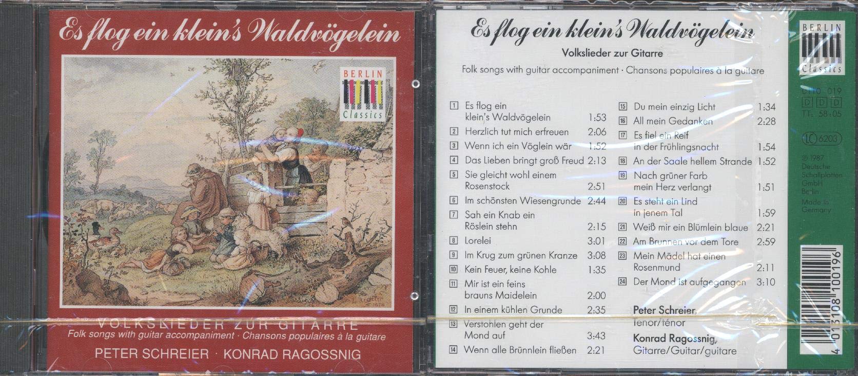 Es flog ein klein's Waldvöglein - Volkslieder zur Gitarre Books