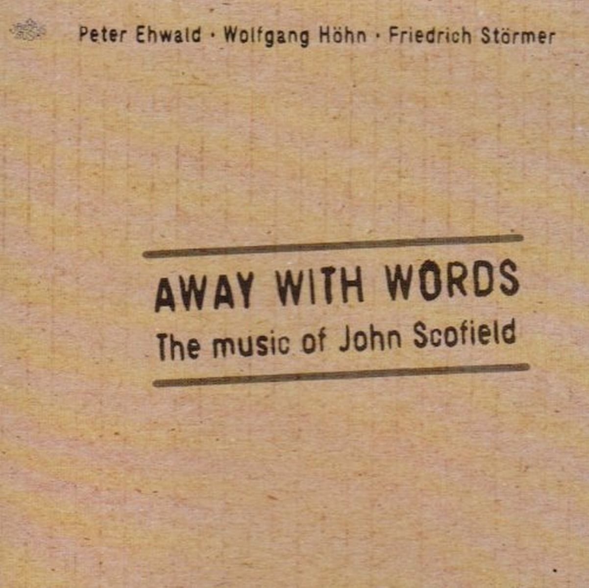 Product Image: John Scofield,Away With Words