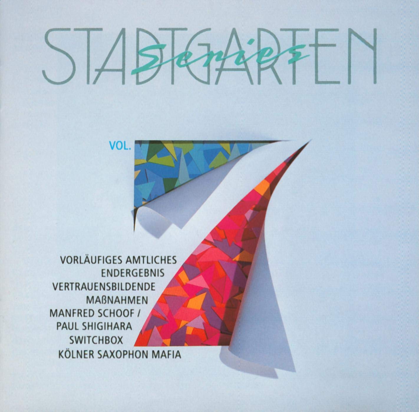 Product Image: Stadtgarten Series Vol.7