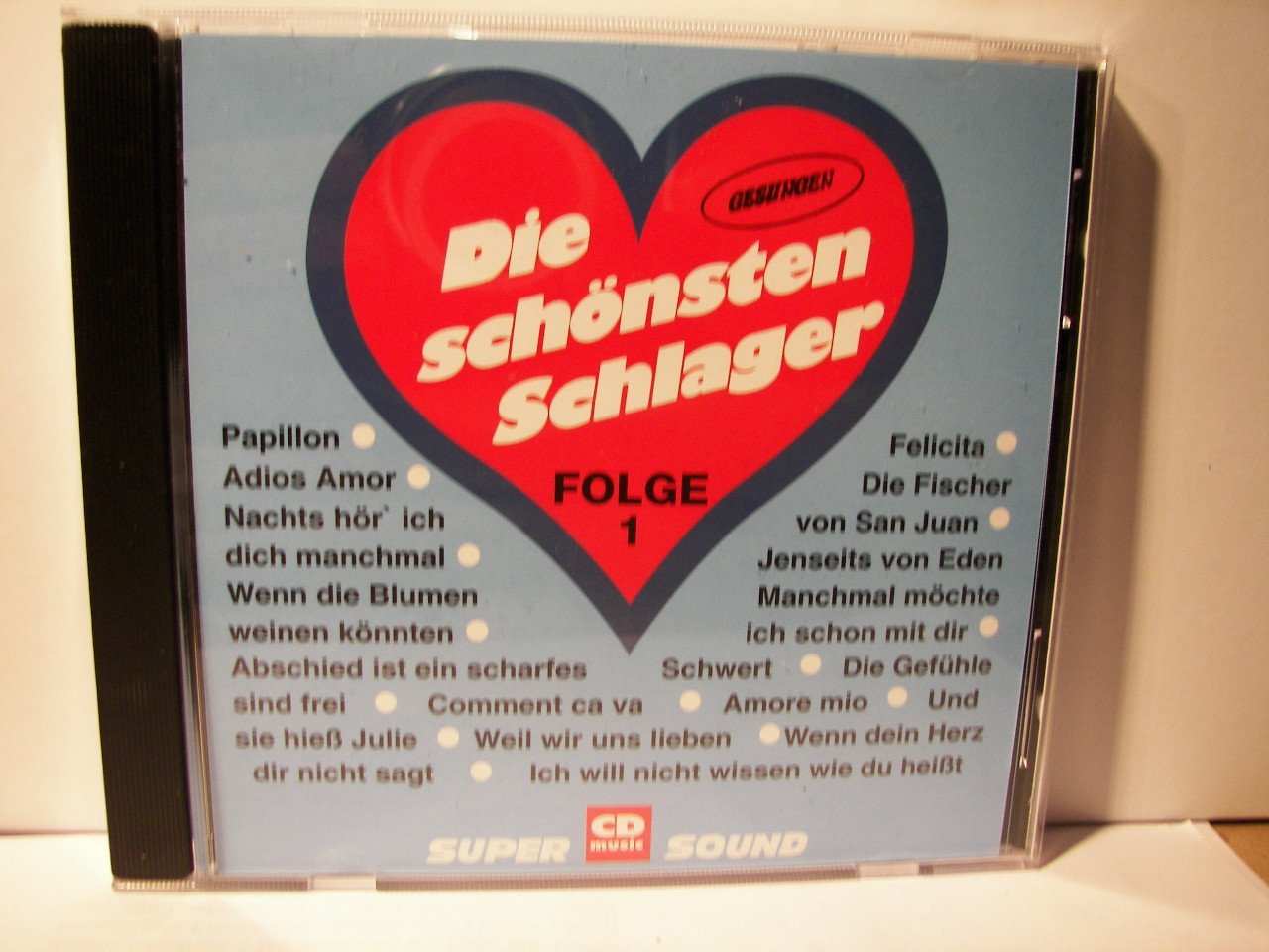 DIE SCHÖNSTEN SCHLAGER FOLGE 1 Music
