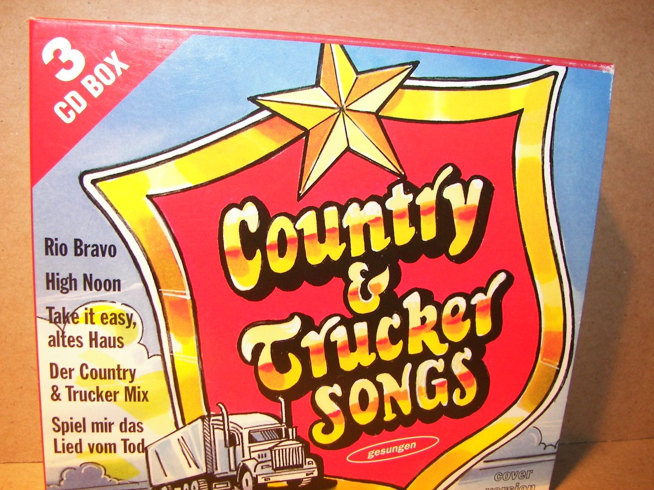 COUNTRY & TRUCKER SONGS - 3CD-BOX Music