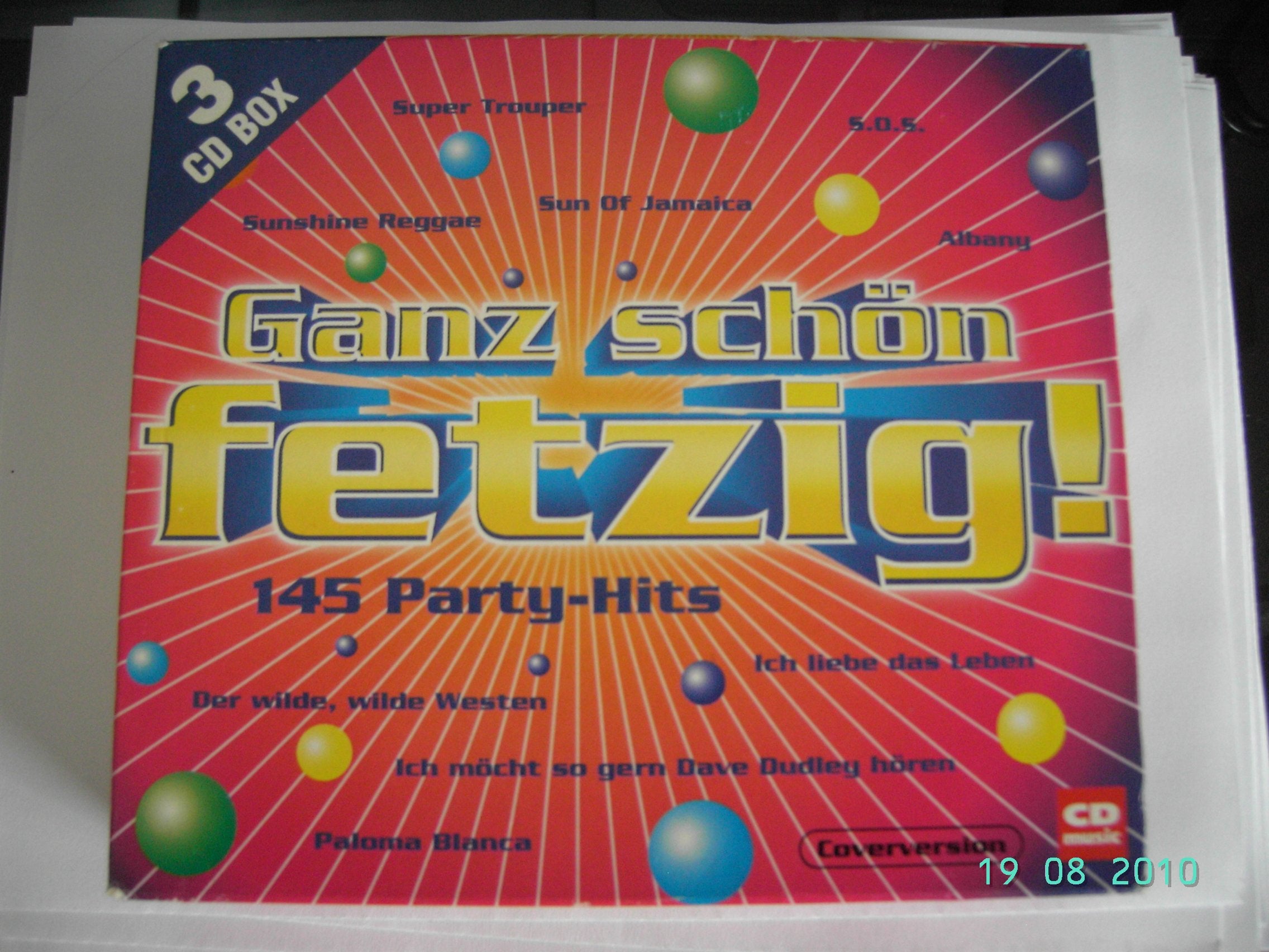 Ganz schön fetzig: 145 Party-Hits ( 3er Box) Music