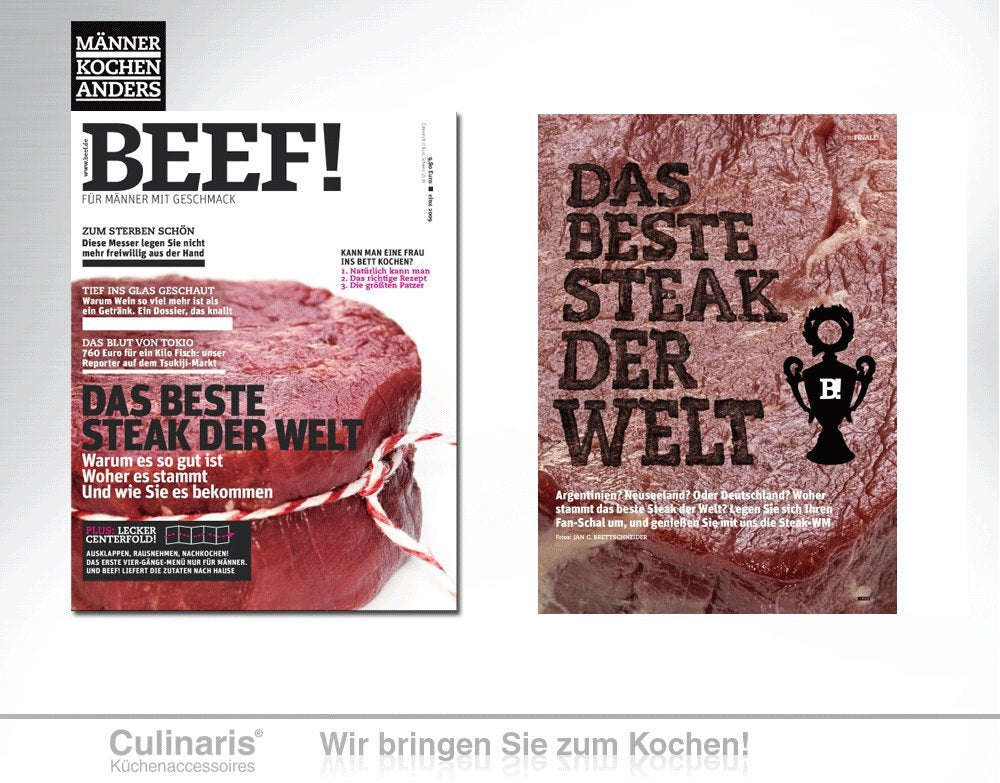 BEEF! - Für Männer mit Geschmack - Das beste Steak der Welt Books