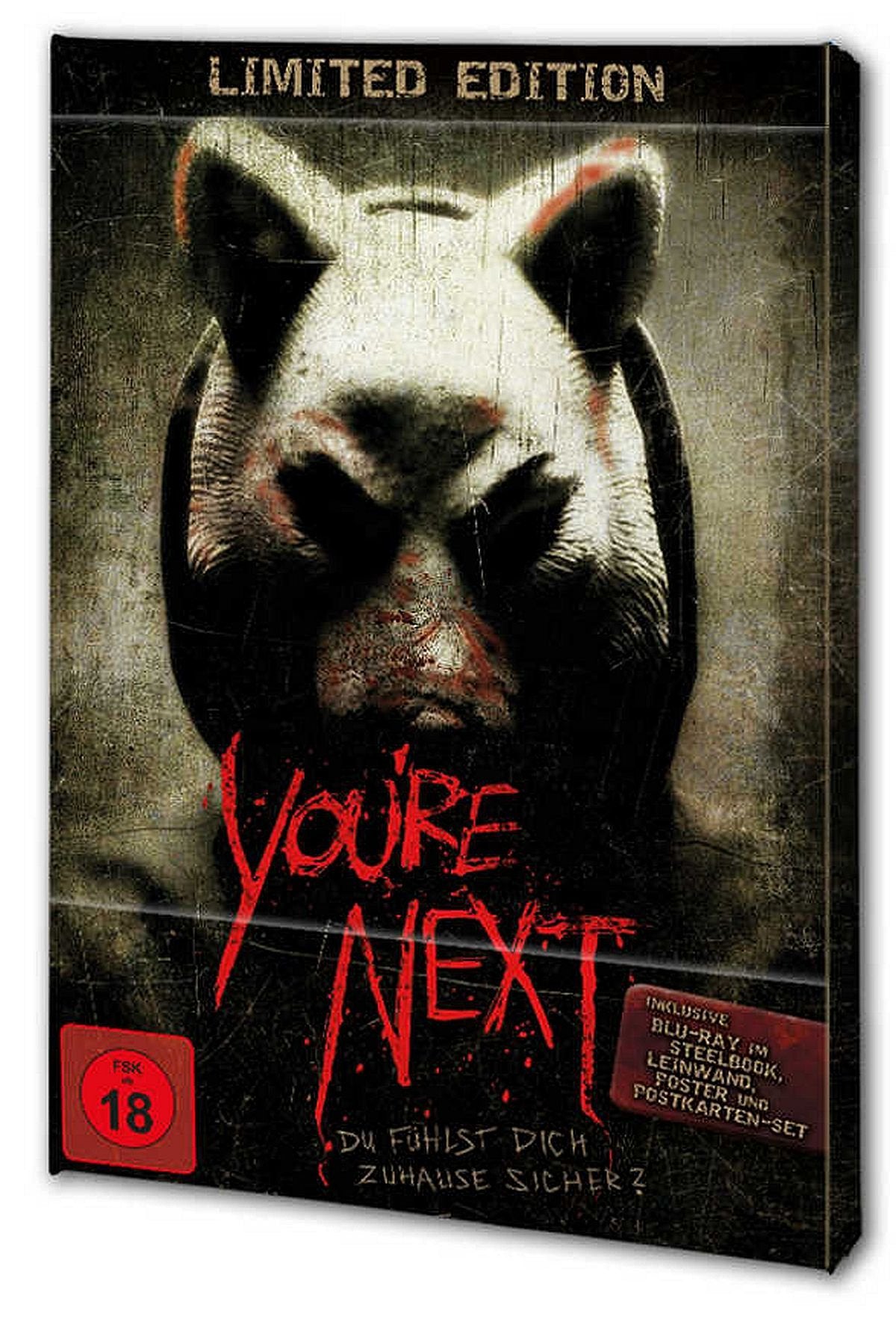 You're Next - Limited Steelbook Edition (mit Leinwand) Films