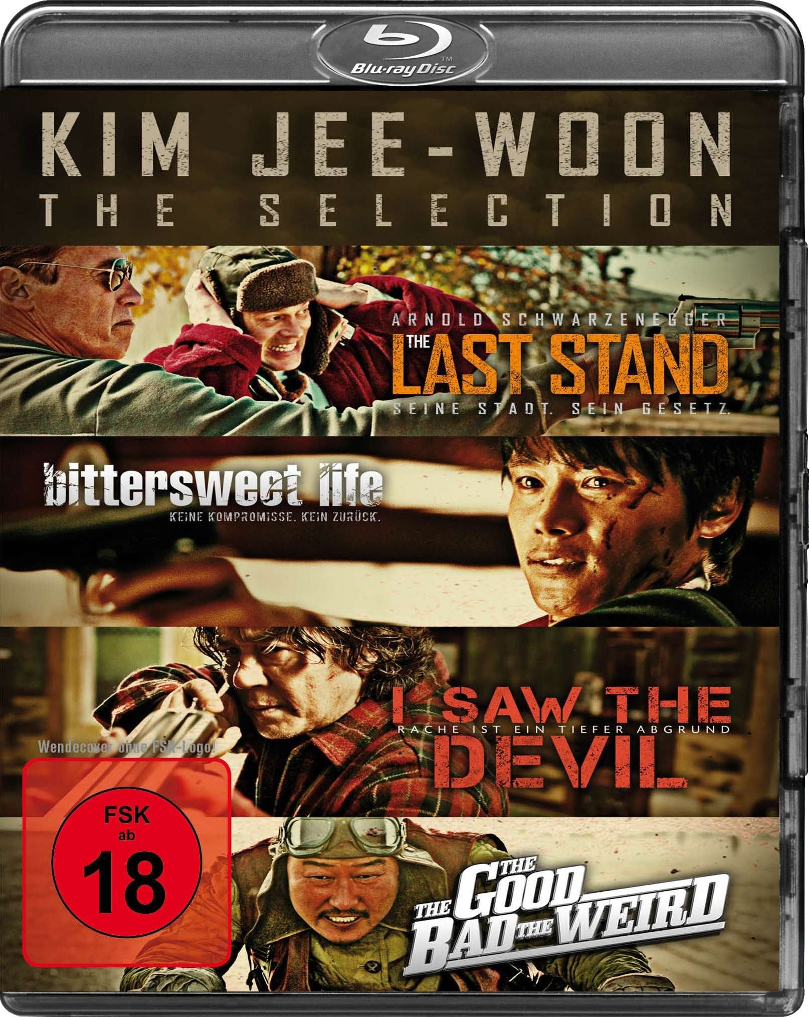 Kim Jee-Woon Selection : The Last Stand - Bittersweet Life - I Saw The Devil - The Good, The Bad, The Weird (4Blu-ray) Movies