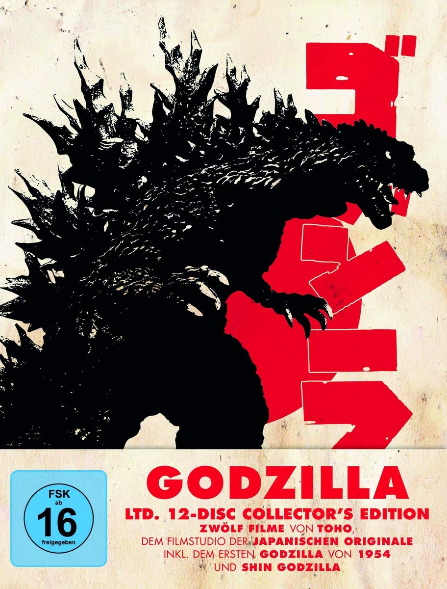 Godzilla . Limited Edition 12-Disc Collector's Edition Films