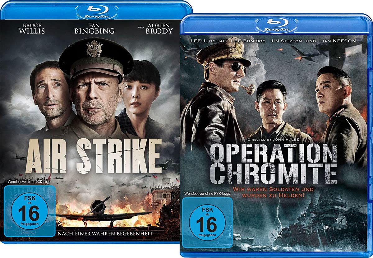 Bundle:Air Strike/Operation Chromite Ltd. Movies