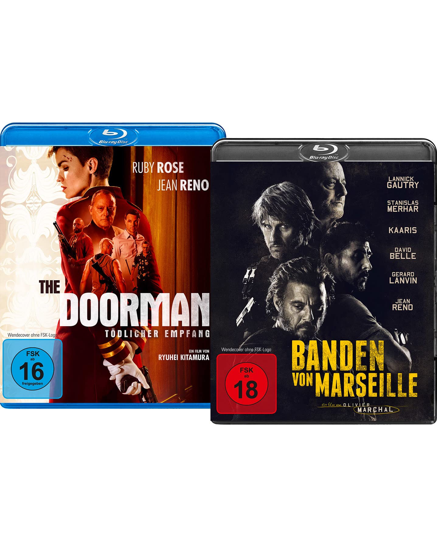 Bundle: The Doorman – Tödlicher Empfang / Banden von Marseille LTD. Films