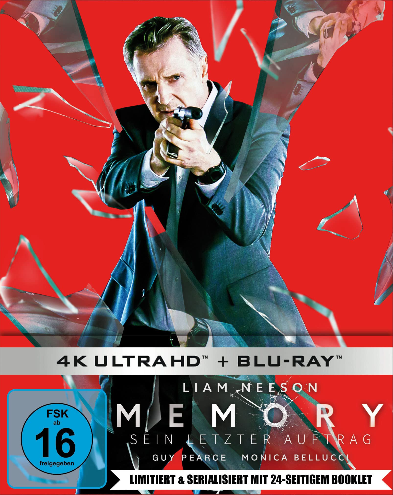 Memory - Sein letzter Auftrag (limitiertes serialisiertes 4K UHD 2-Disc-Steelbook mit 24-seitigem Booklet) (exklusiv bei Amazon) Movies