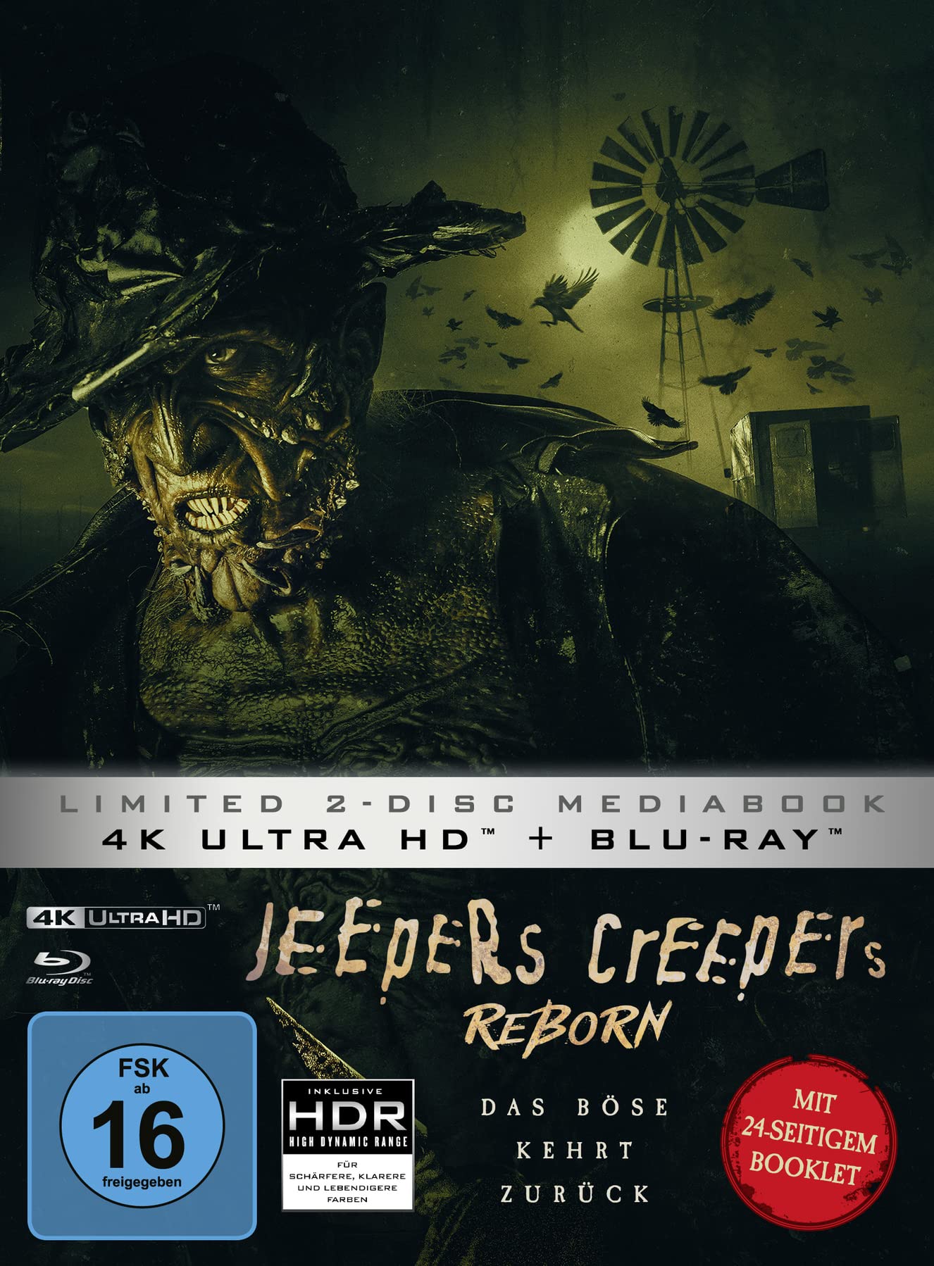 Jeepers Creepers: Reborn LTD. - 4K UHD 2-Disc-Mediabook mit 24-seitigem Booklet (exklusiv bei Amazon) Movies