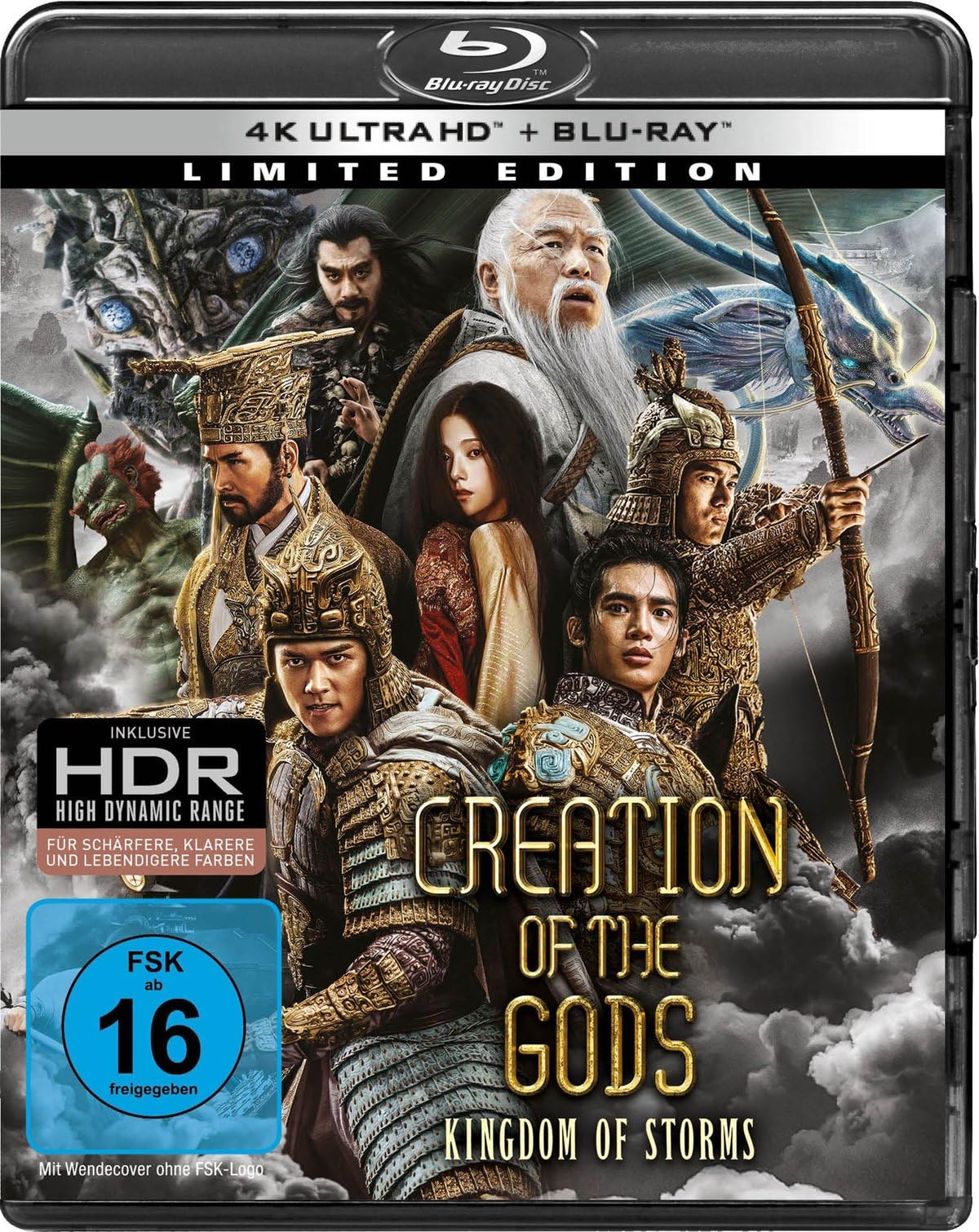 Creation of the Gods: Kingdom of Storms 4K HDR 2-Disc Limited Edition LTD. Movies