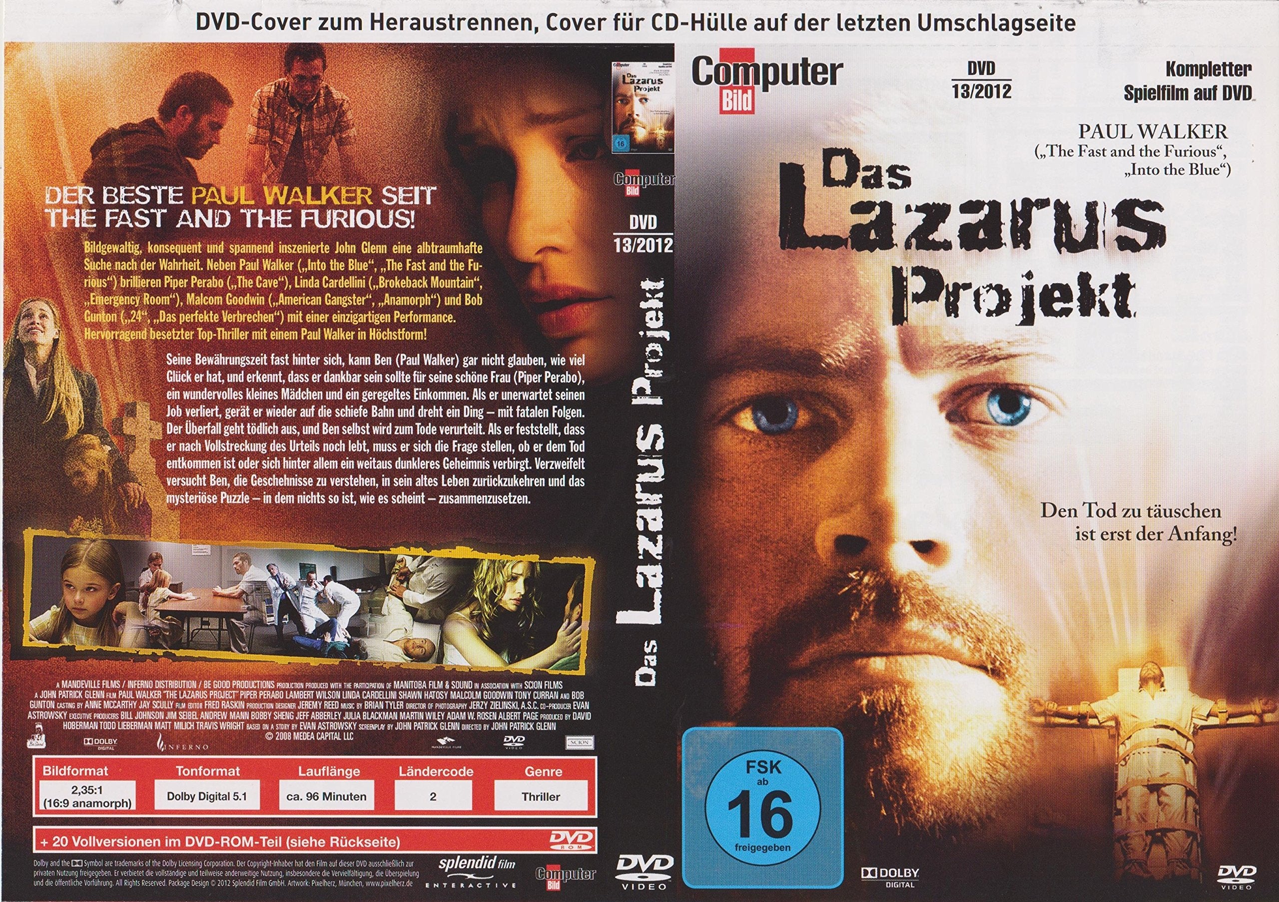 Product Image: Das Lazarus Projekt