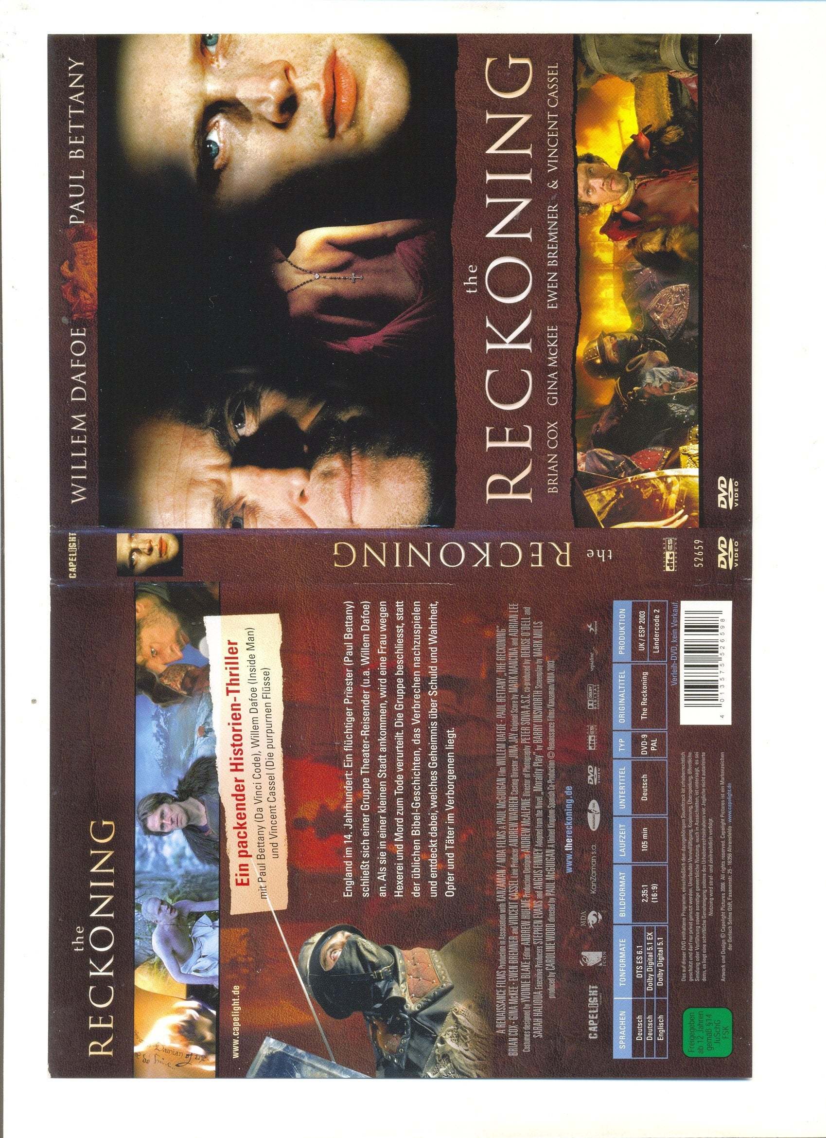 Product Image: The Reckoning (DVD) Historien-Thriller