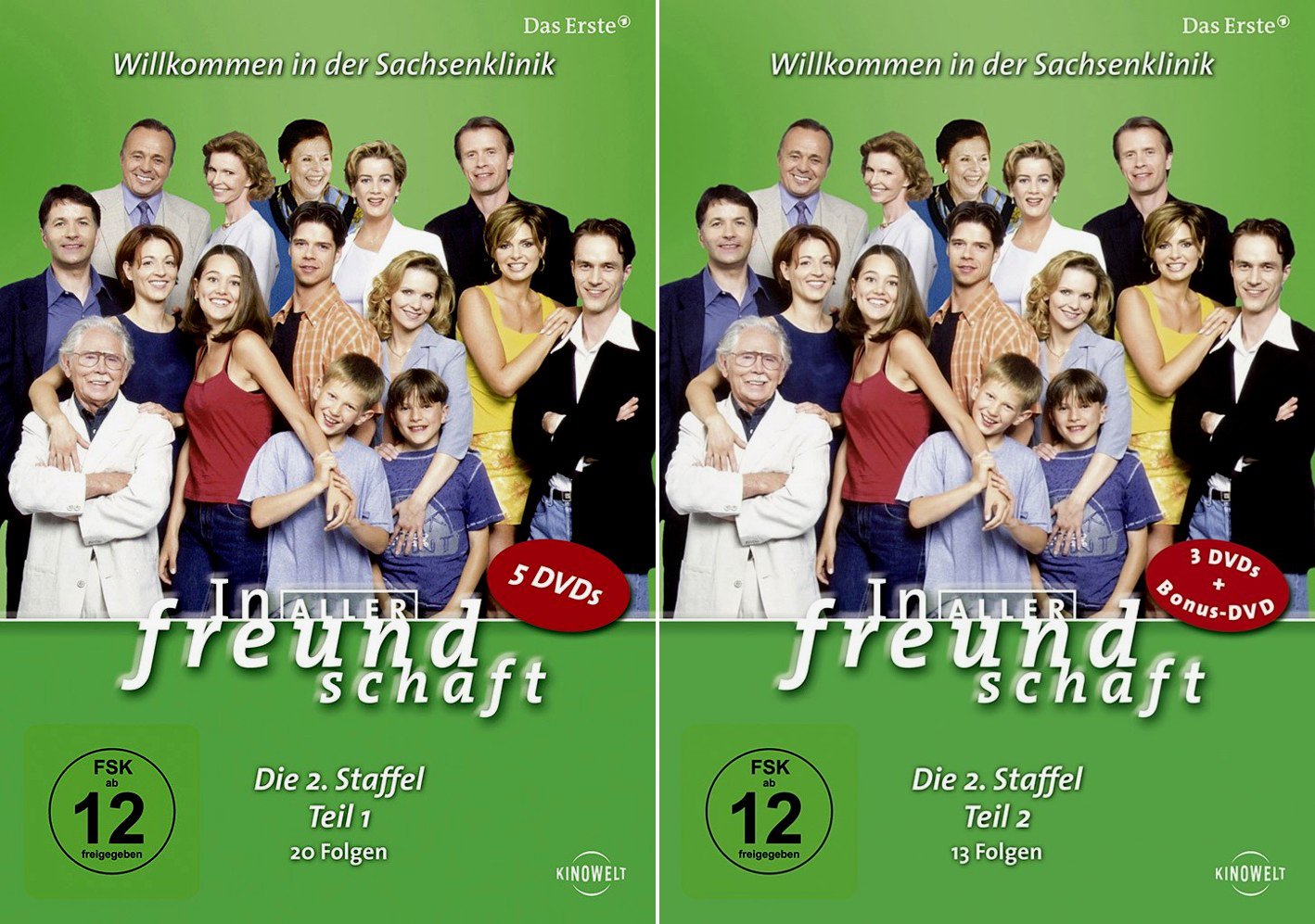 In aller Freundschaft - Staffel 2 Komplett (Teil 2.1+2.2) * DVD Set Films
