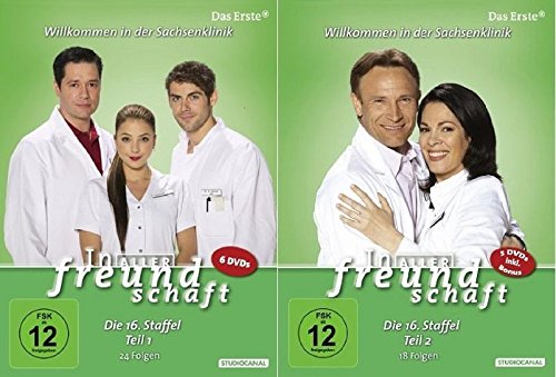 In aller Freundschaft - Staffel 16 Komplett (Teil 16.1+16.2) * DVD Set Films
