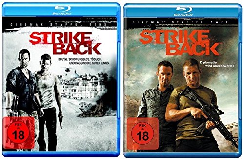 Blu-ray Set * Strike Back - Staffel/Season 1+2 Movies