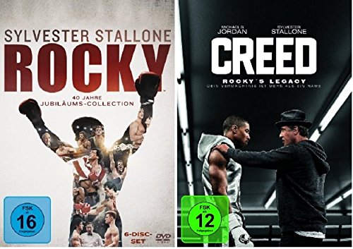Rocky - The Complete Saga + Creed - Rocky's Legacy * DVD Set Films