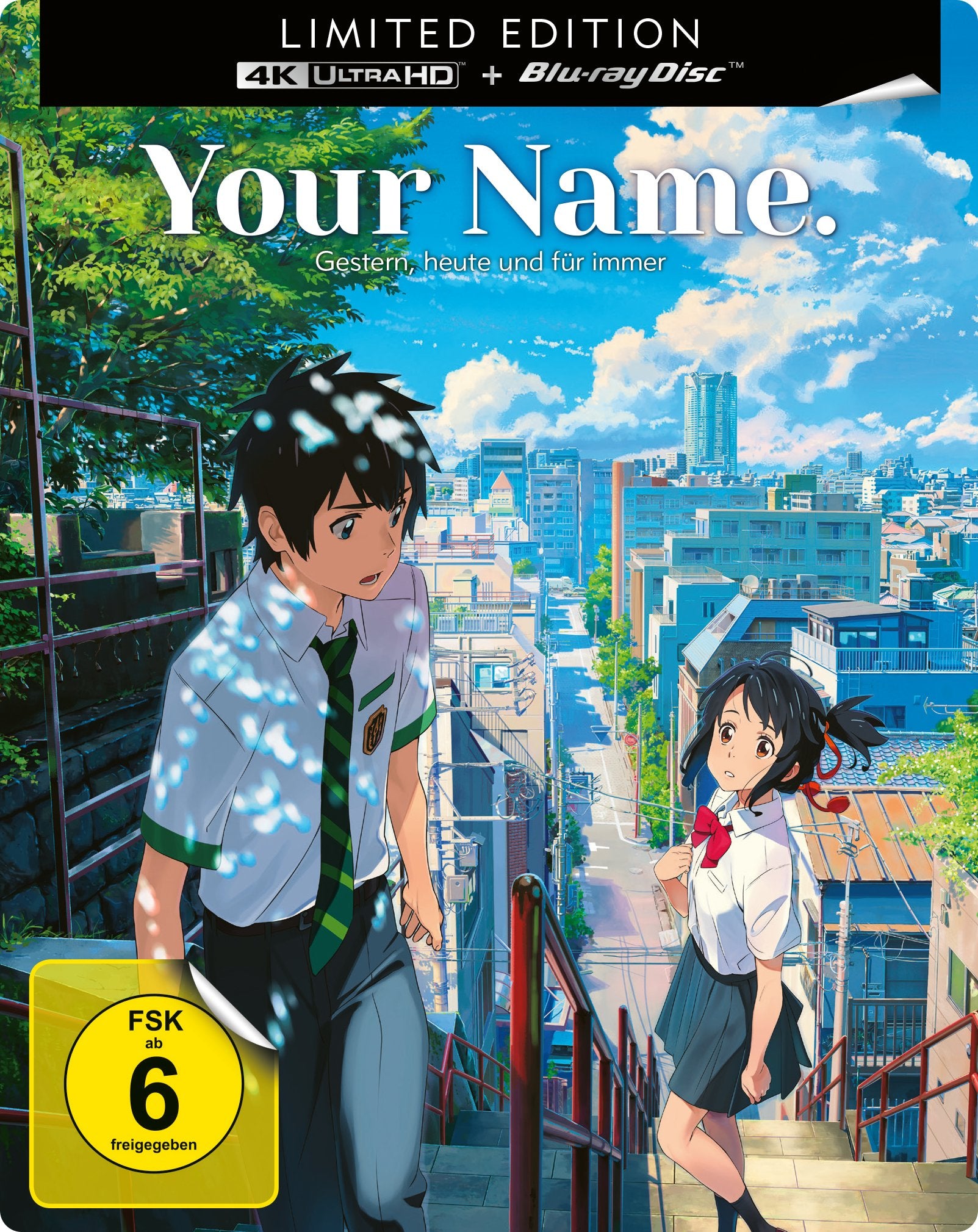 Your Name. - Gestern, heute und für immer - Limited Edition - Steelbook (4K Ultra HD) (+ Blu-ray 2D) Movies