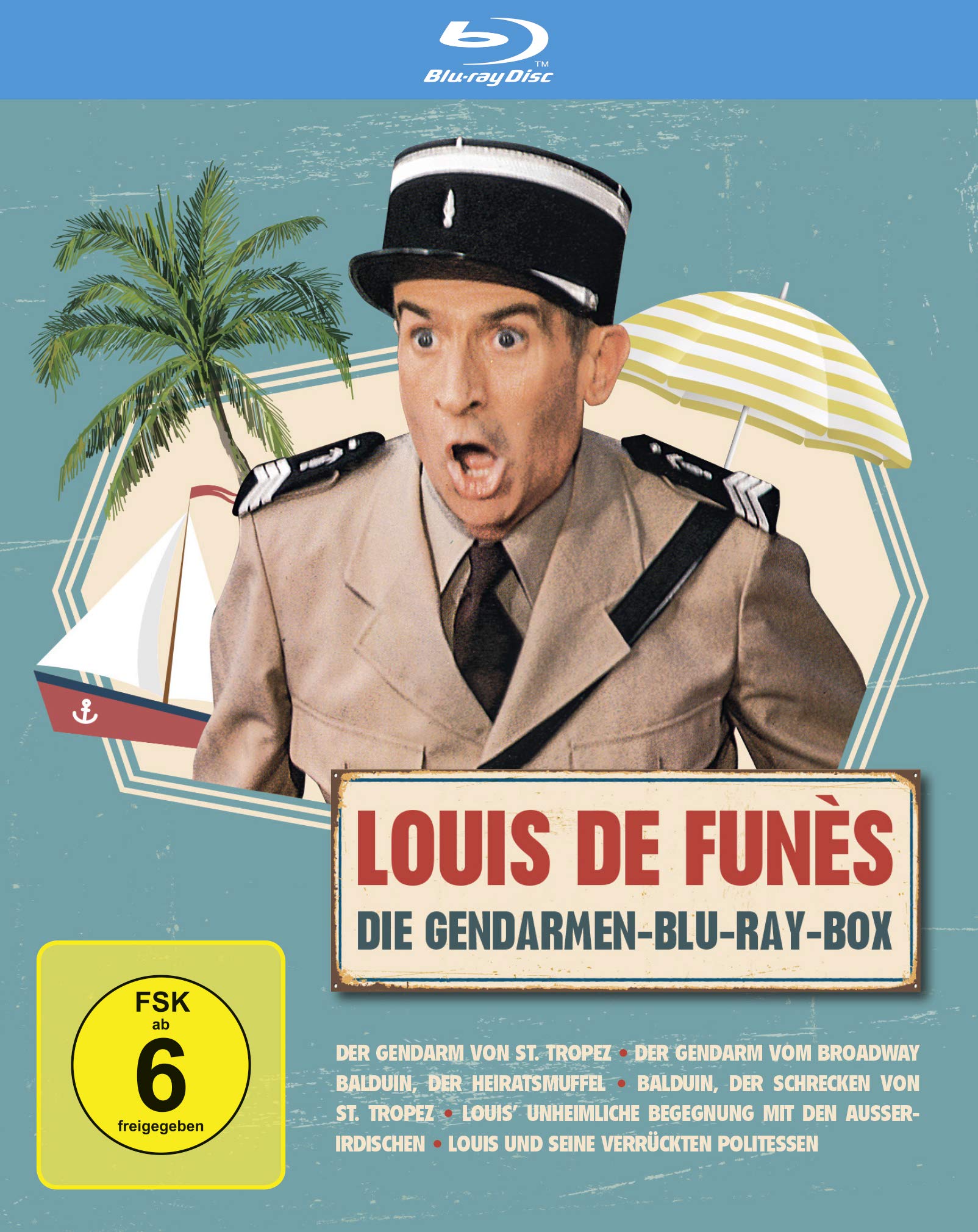 Louis de Funes - Gendarmen Blu-ray Box Films