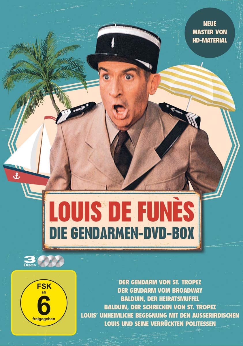 Louis de Funes - Gendarmen DVD Box Films