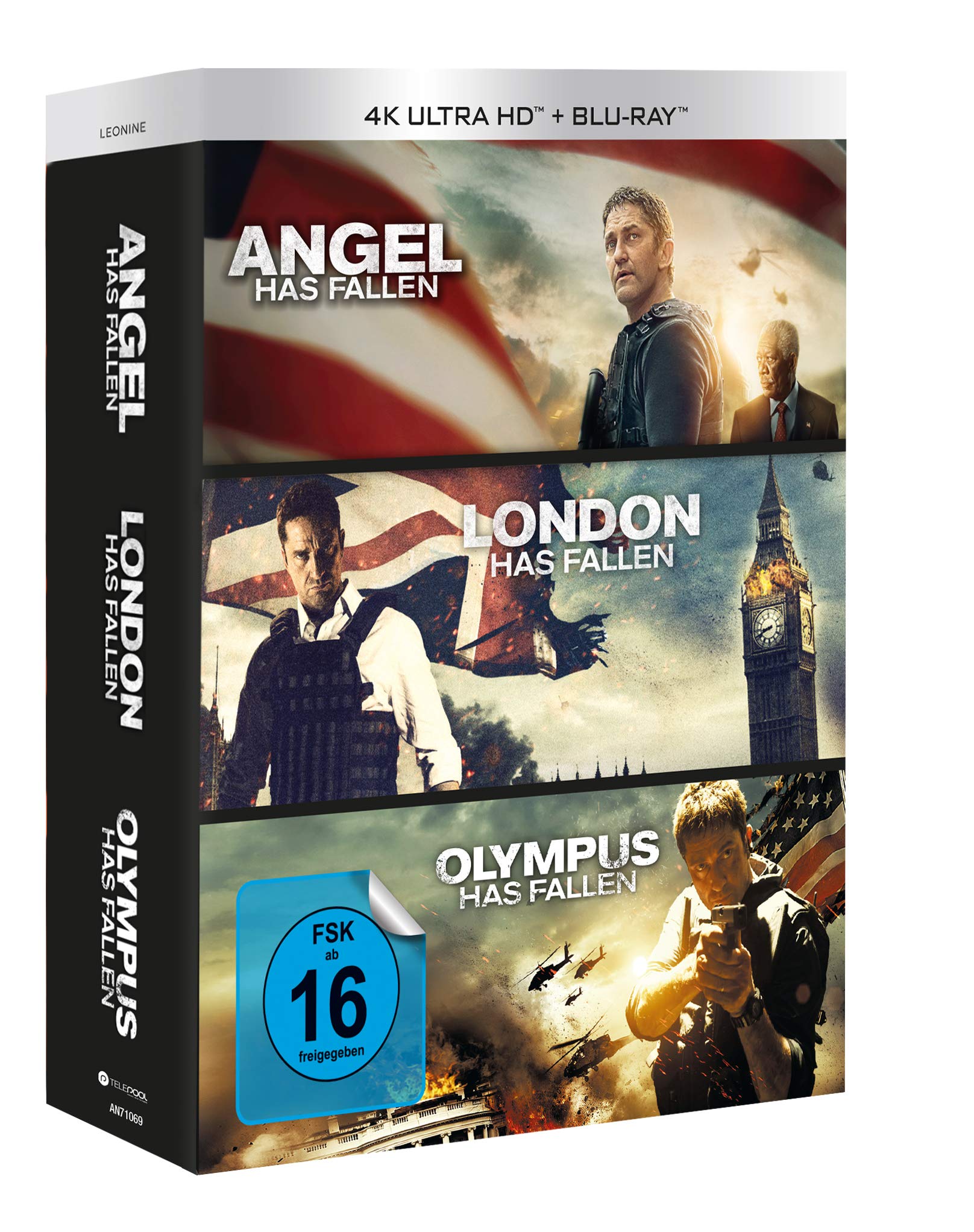 Olympus/London/Angel has fallen - Triple Film Collection Ultra-HD Blu-ray (3x 4K Ultra-HD) (3x Blu-ray) Movies
