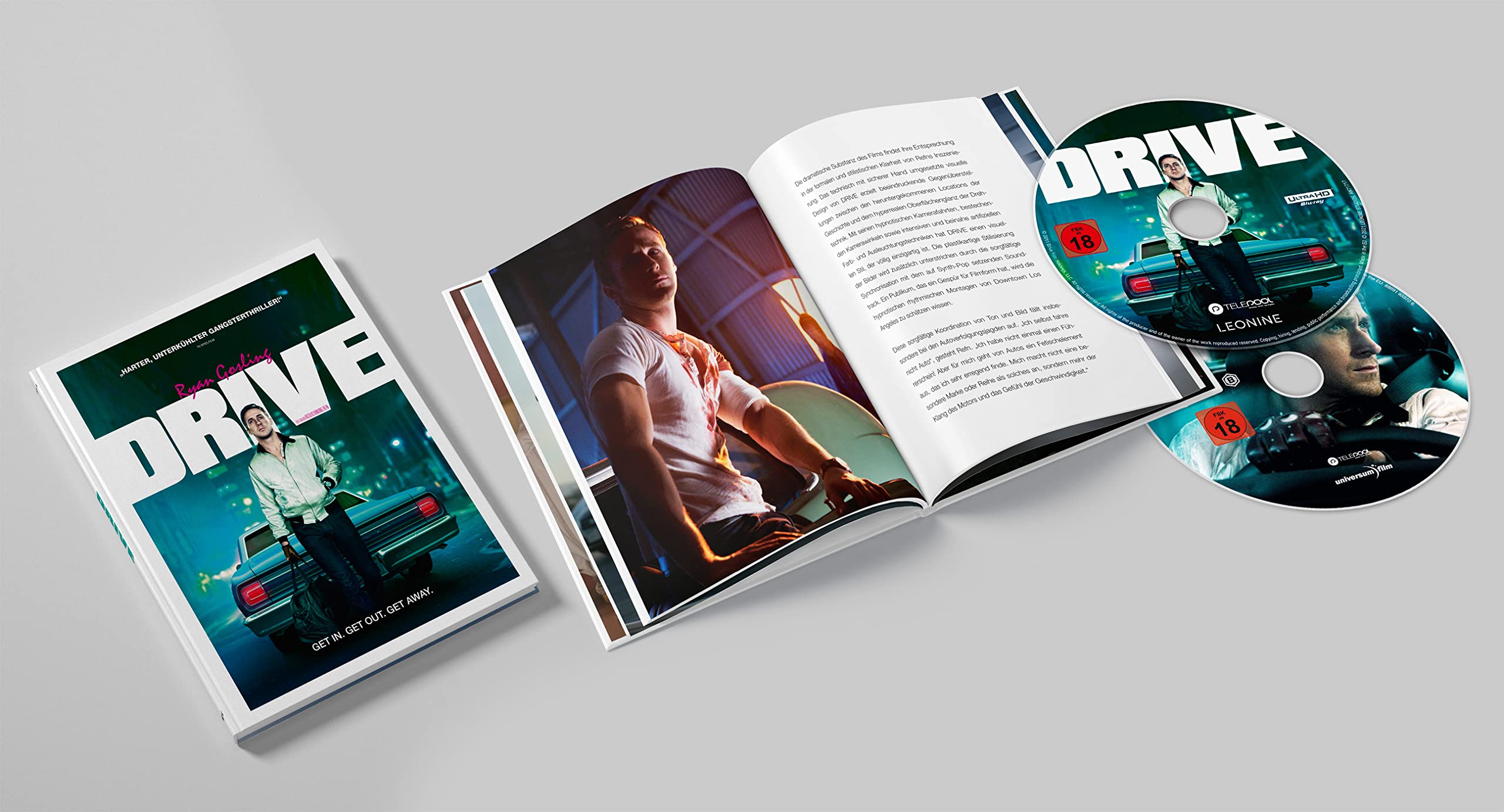 Drive - Limitiertes Mediabook (+ Blu-ray 2D) Films