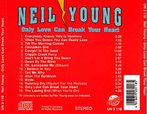 Only love can break your heart (#un3118) Country & Folk
