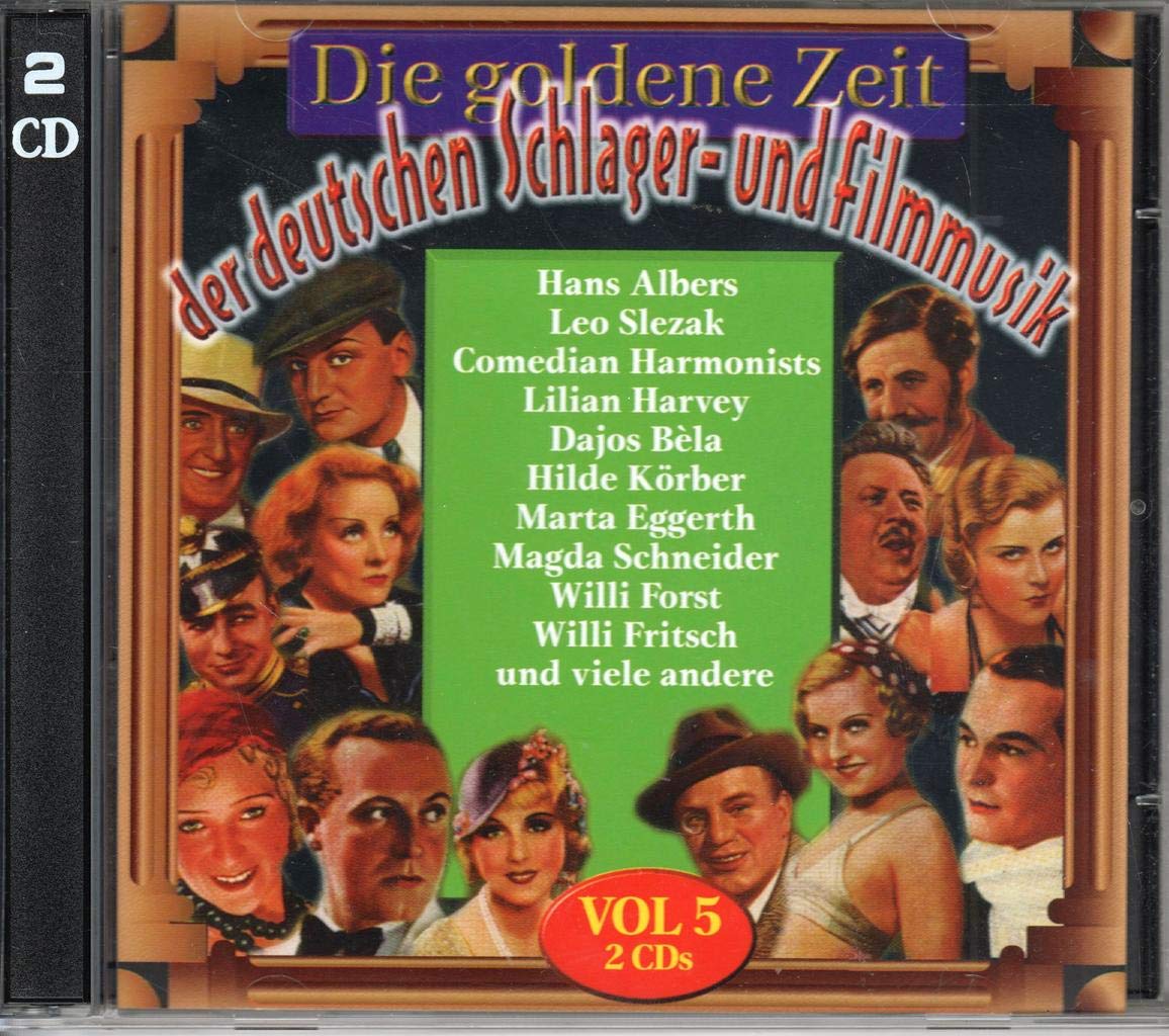 Die Goldene Zeit Der Deutschen Schlager- Und Filmm (2CD) German Schlager & Volksmusik