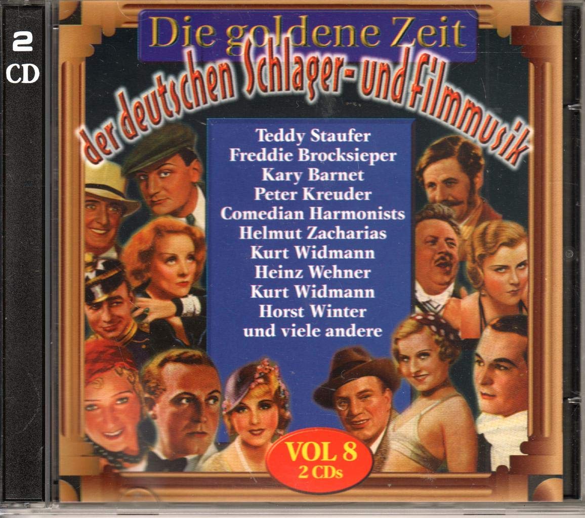 Die Zeit Der Dt. Schlager und Filmmusik Folge 8 (2CD) German Schlager & Volksmusik
