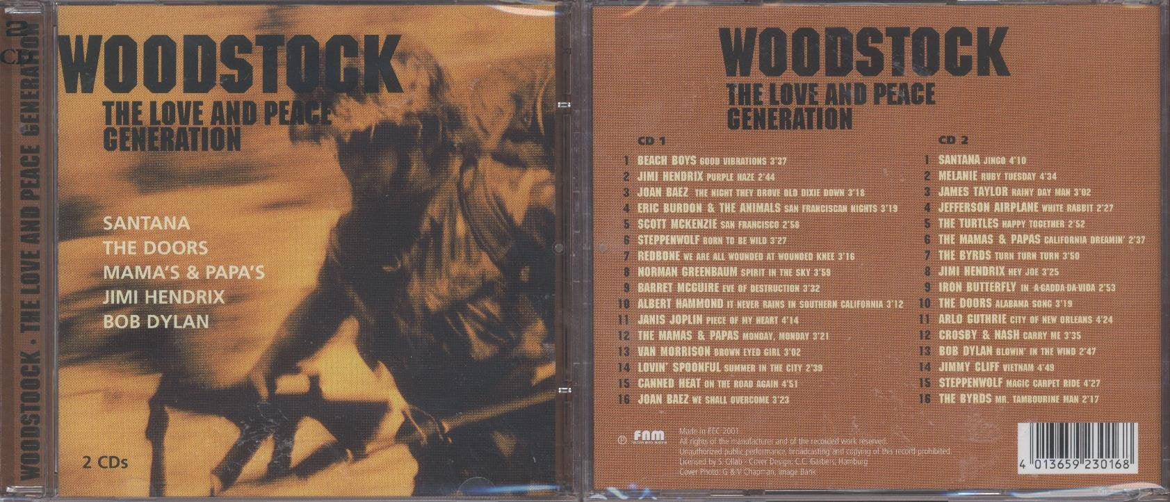 Woodstock:the Love and Peace Genera Pop