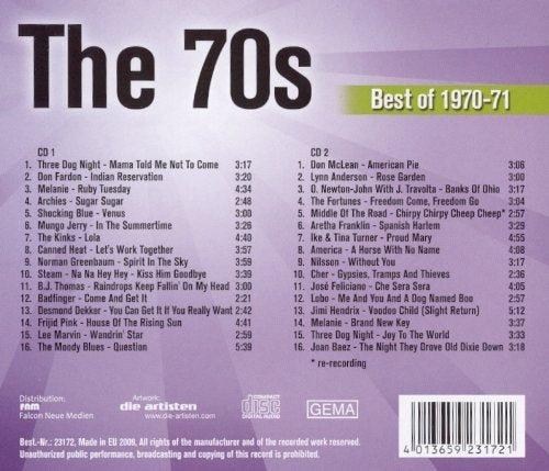 The 70s-Best of 1970-71 Pop