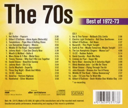 The 70s-Best of 1972-73 Pop