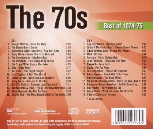 The 70s-Best of 1974-75 Pop