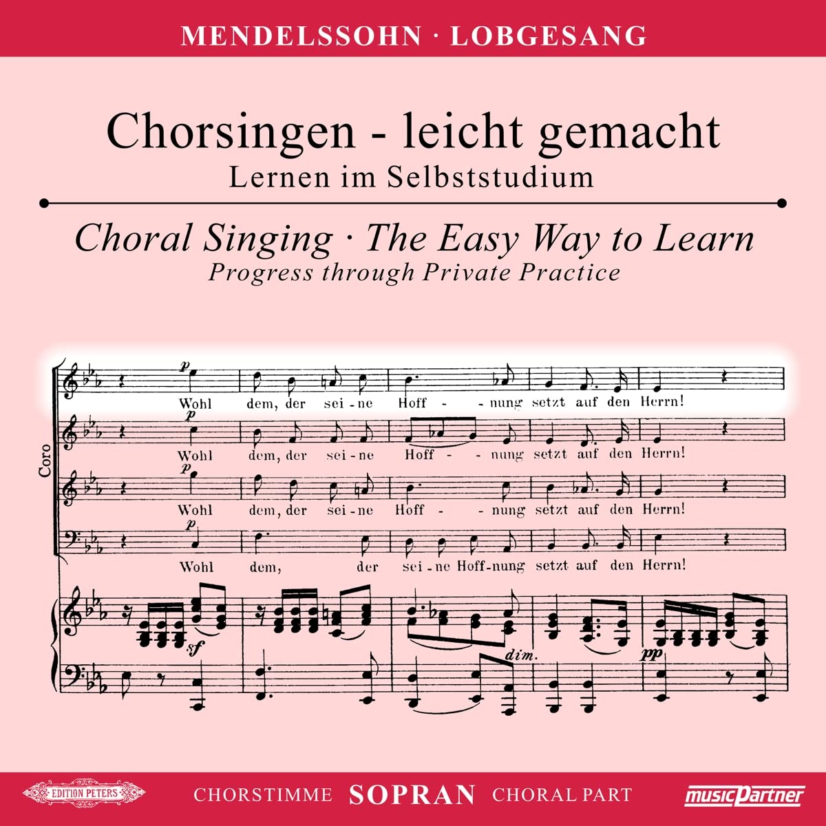 Lobgesang (Symphonie Nr.2) op.52, Chorstimme Sopran,1 Audio-CD Classical