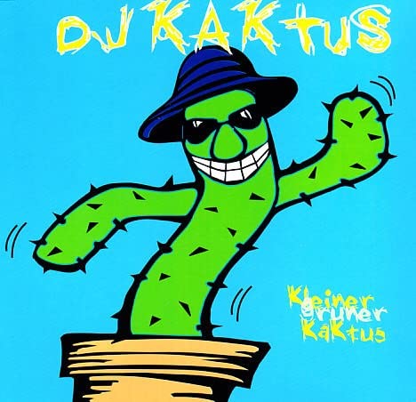 Kleiner Grüner Kaktus Pop