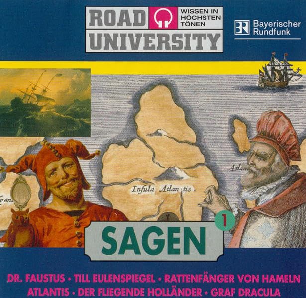 Sagen. Paket / Dr. Faustus, Till Eulenspiegel, Rattenfänger von Hameln, Atlantis, Der fliegende Holländer, Graf Dracula (Road University - Wissen in höchsten Tönen) Fairy Tales & Legends