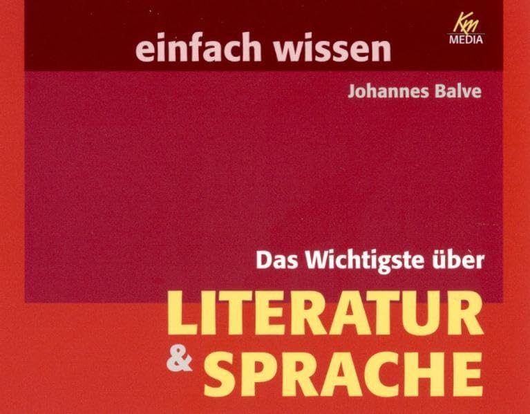 Das Wichtigste über Literatur & Sprache (Reihe einfach wissen) Contemporary literature