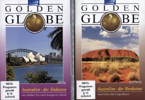 Paket AUSTRALIEN. Der Südosten / Der Nordosten. Golden Globe dvd