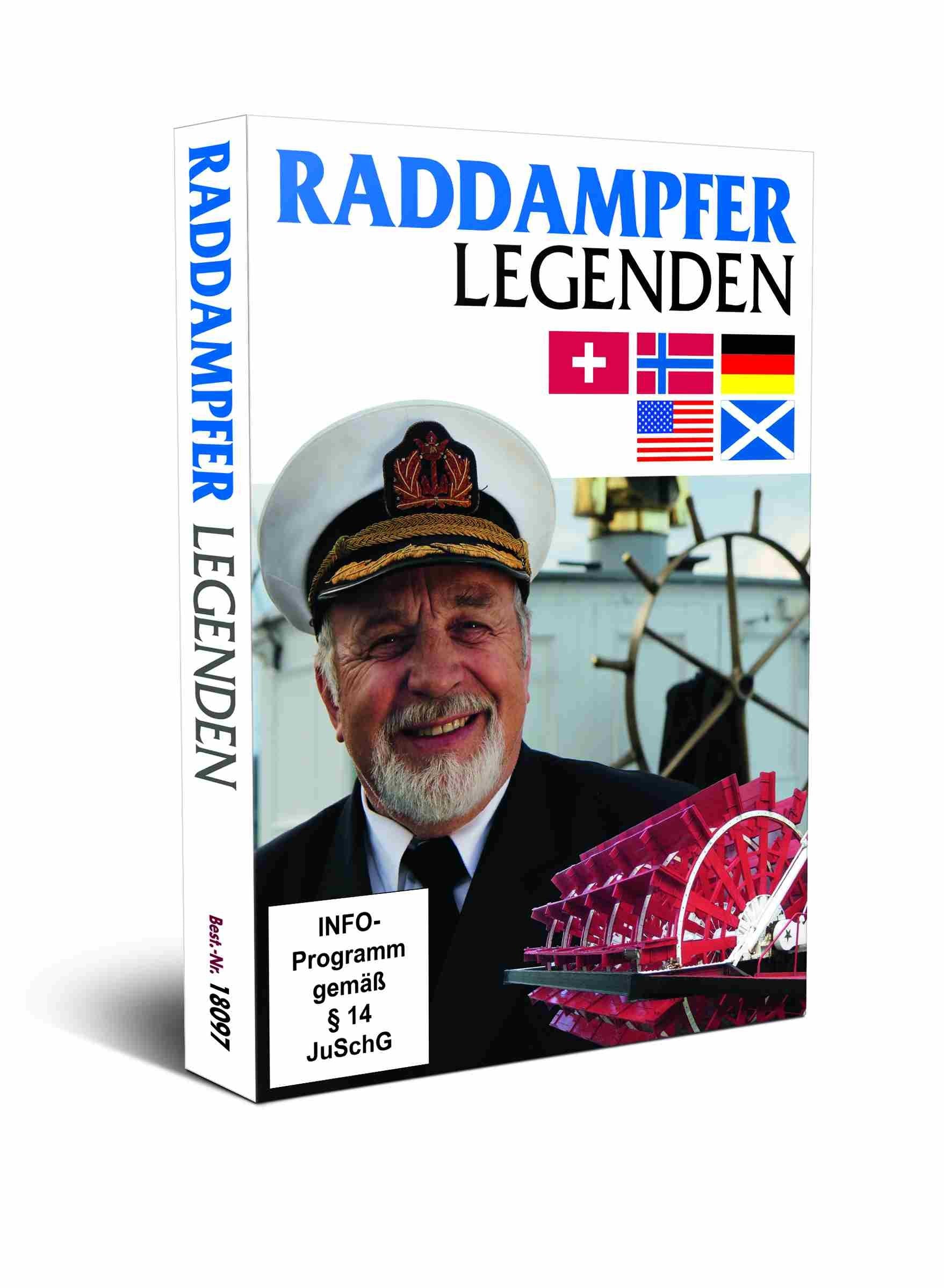 Schuber Raddampfer Legenden (2 DVDs im Geschenkschuber zum Vorzugspreis) Gesamtlänge: ca. 218 Minuten Movies