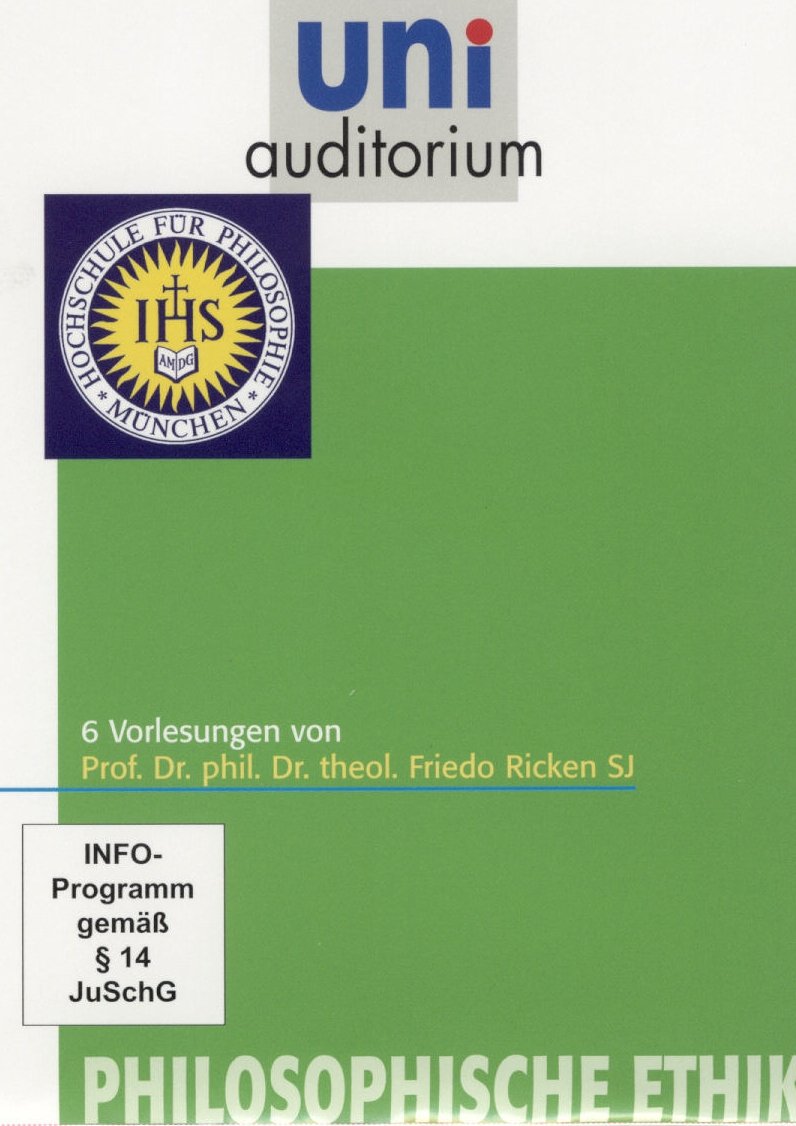Schuber: Philosophische Ethik (Reihe: uni auditorium) mit Prof. Friedo Ricken Films
