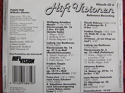 Hifi Visionen Klassik CD 6 - Piano Pur Music