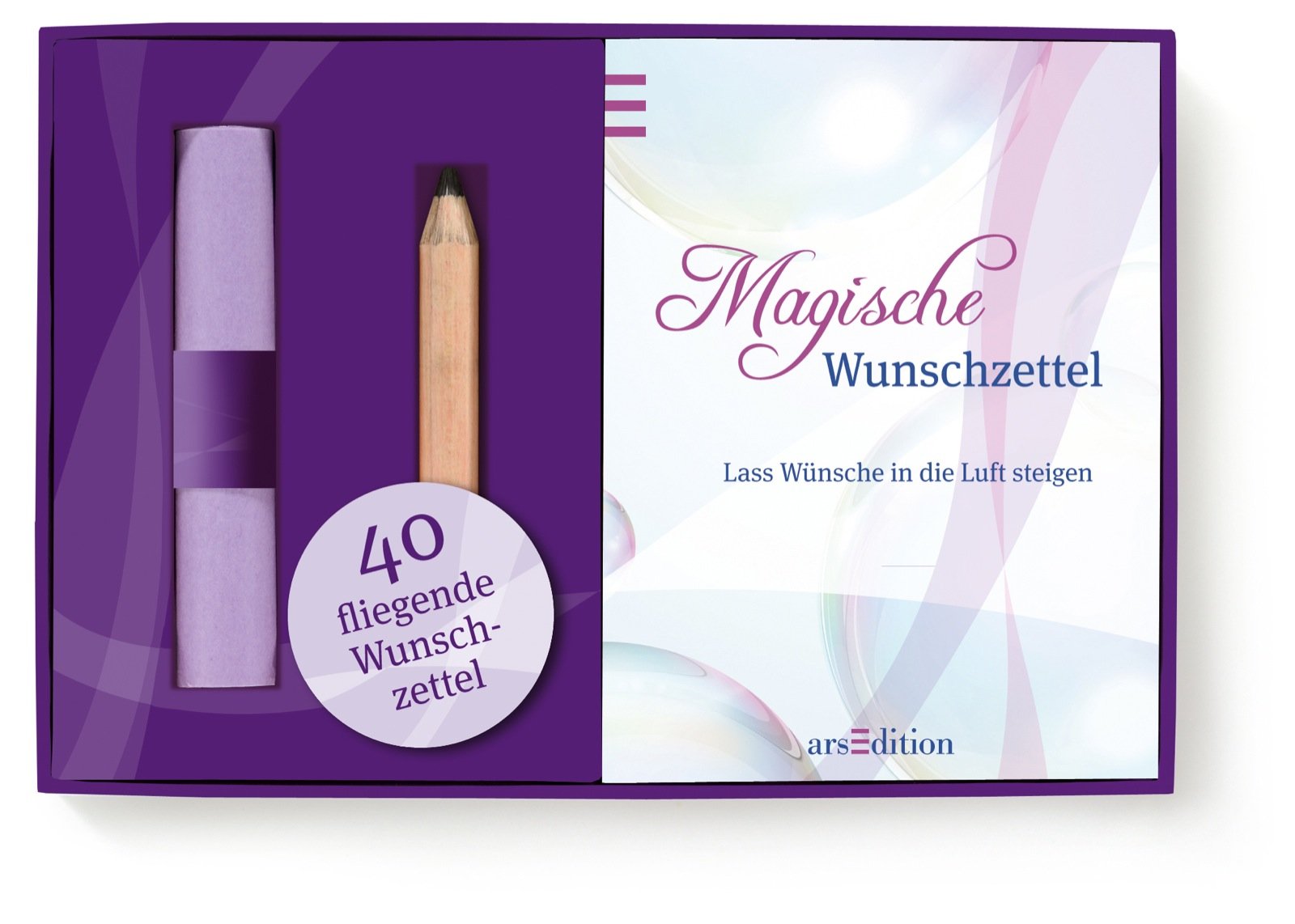 Magische Wunschzettel: Lass Wünsche in die Luft steigen: Lass Wünsche in die Luft steigen. Enthält: 40 Wunschzettel und einen Bleistift Lifestyle