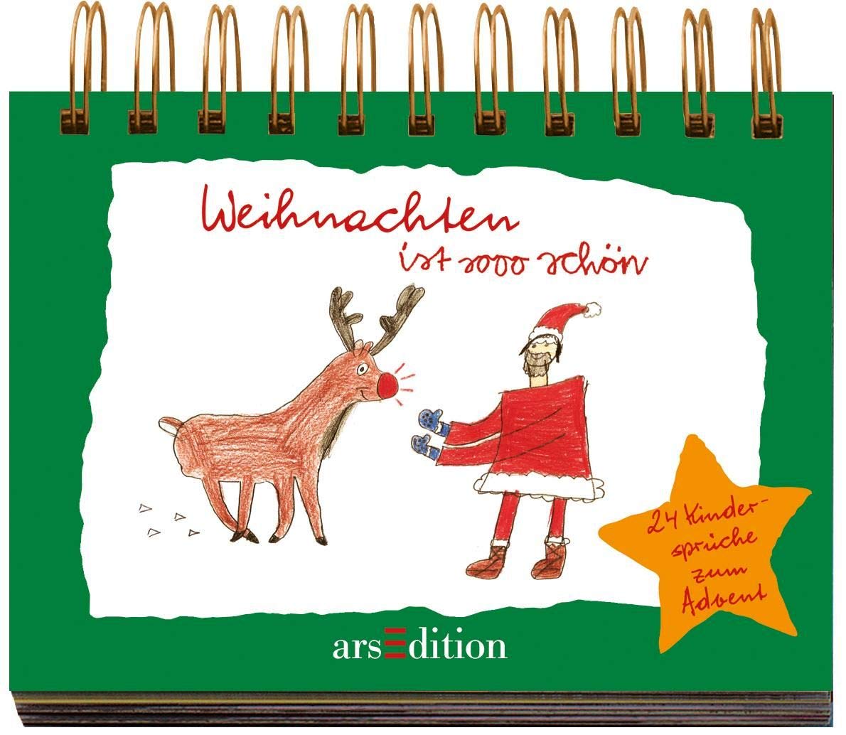 Weihnachten ist sooo schön!: 24 Kindersprüche zum Advent Lifestyle