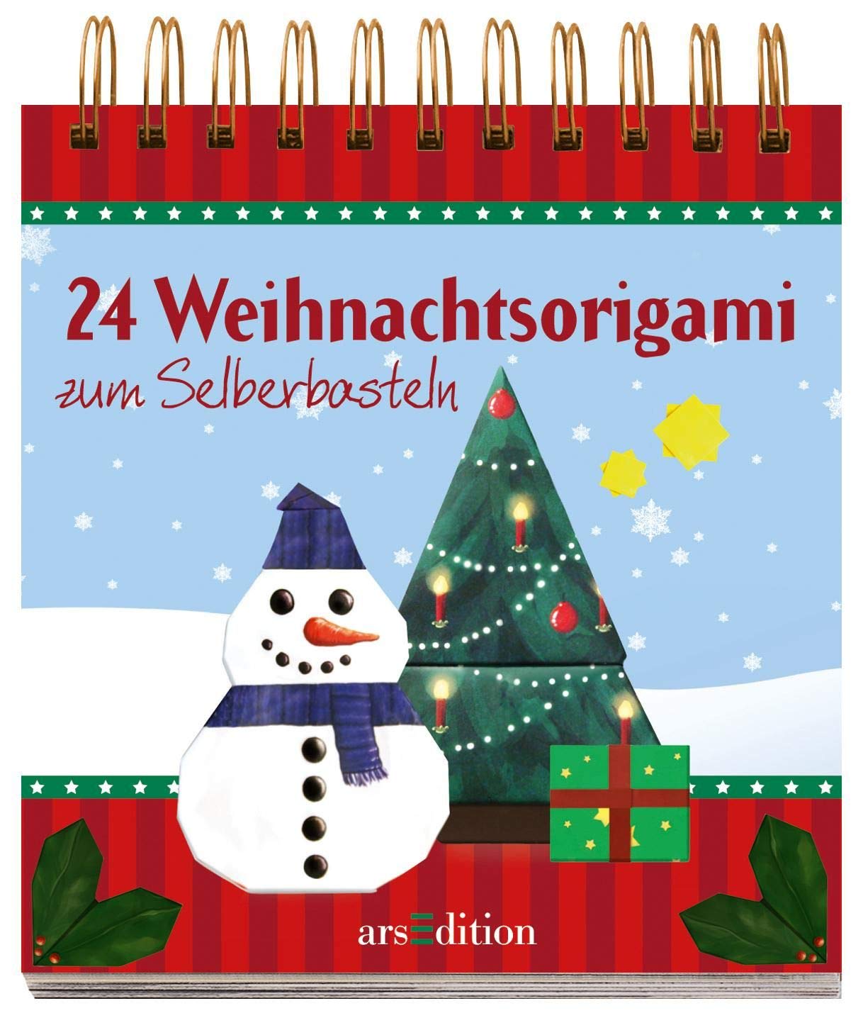 24 Weihnachts-Origami zum Selberbasteln book