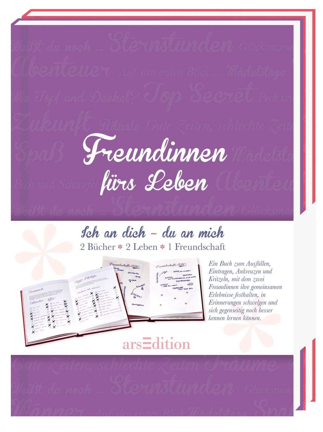 Freundinnen fürs Leben: Ich an dich. Du an mich: Ich an dich. Du an mich.Mit Platz für Eintragungen Living & Furnishing
