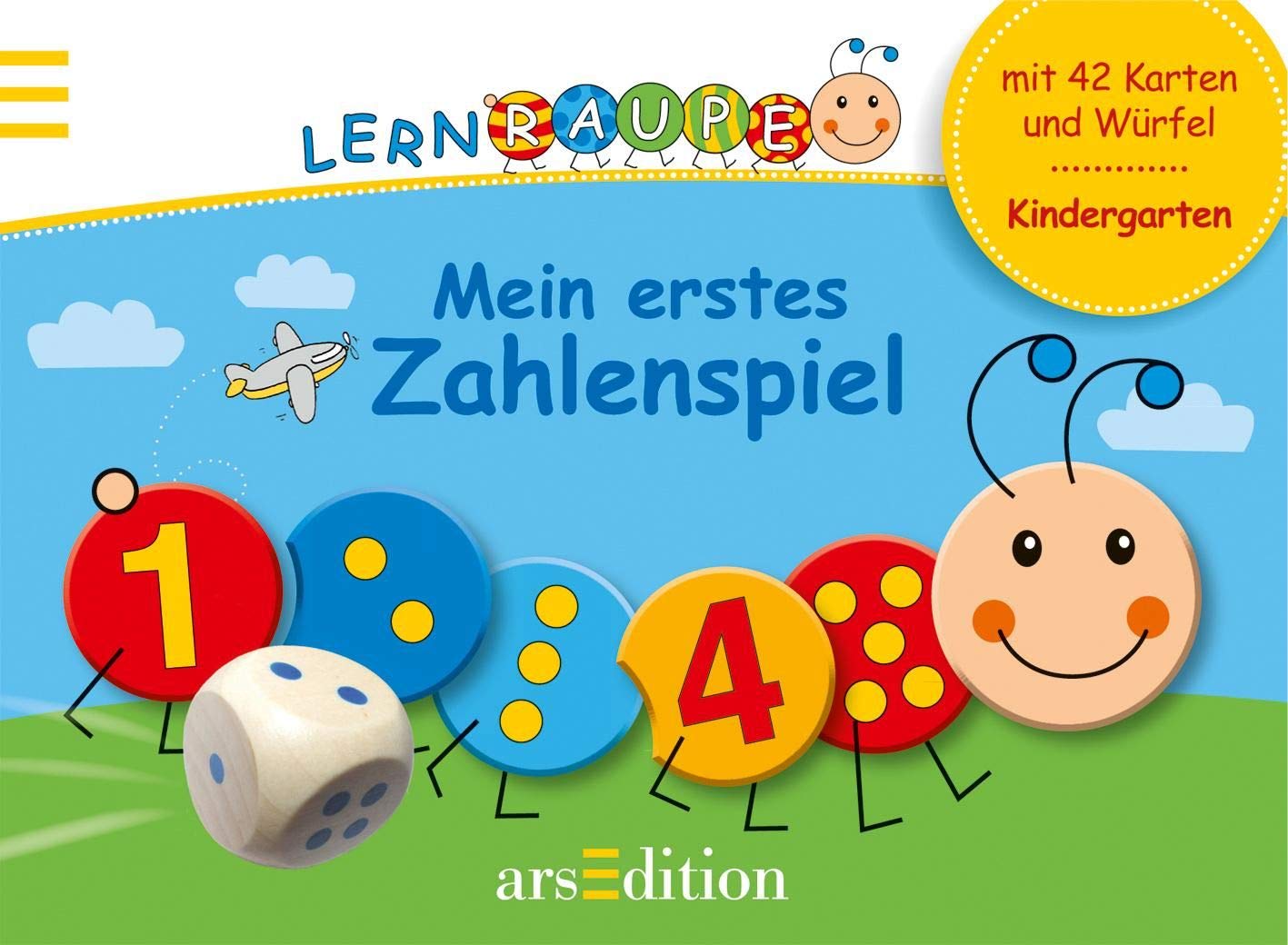 Lernraupe: Mein erstes Zahlenspiel (Kindergarten-Lernraupe) Non-fiction
