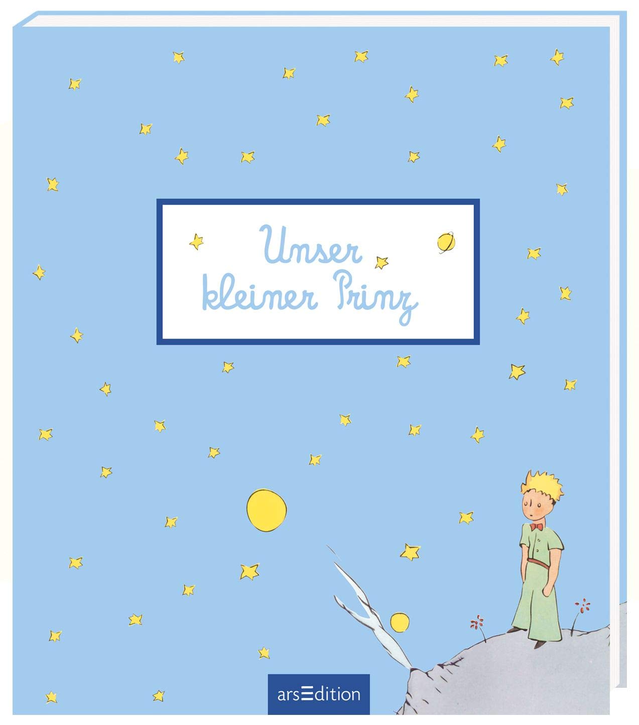Unser kleiner Prinz: Babyalbum für Jungen: Babyalbum für Jungen. Mit Platz für eigene Eintragungen Living & Furnishing Books