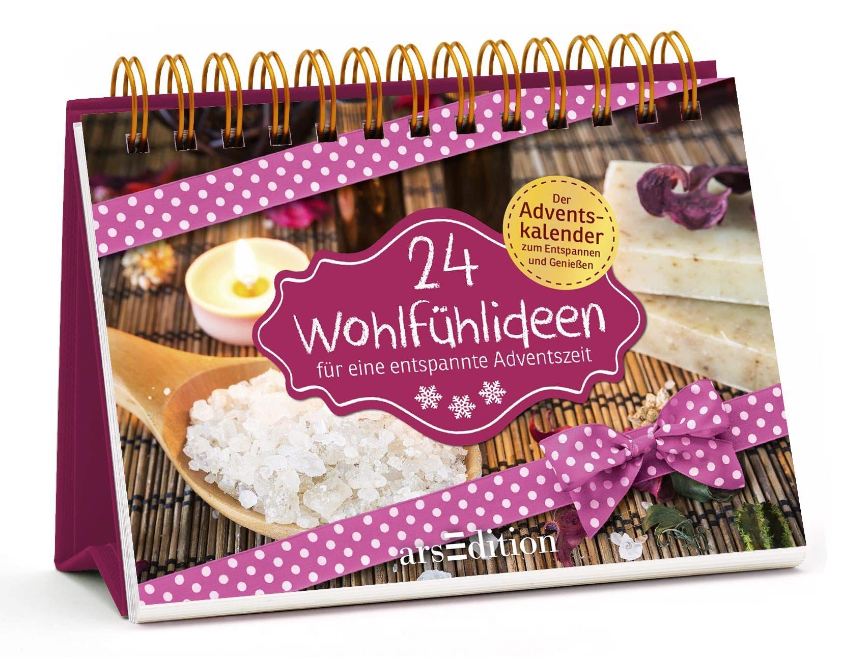 24 Wohlfühl-Ideen für eine entspannte Adventszeit: Der Adventskalender zum Entspannen und Genießen. Aufstellbuch Lifestyle