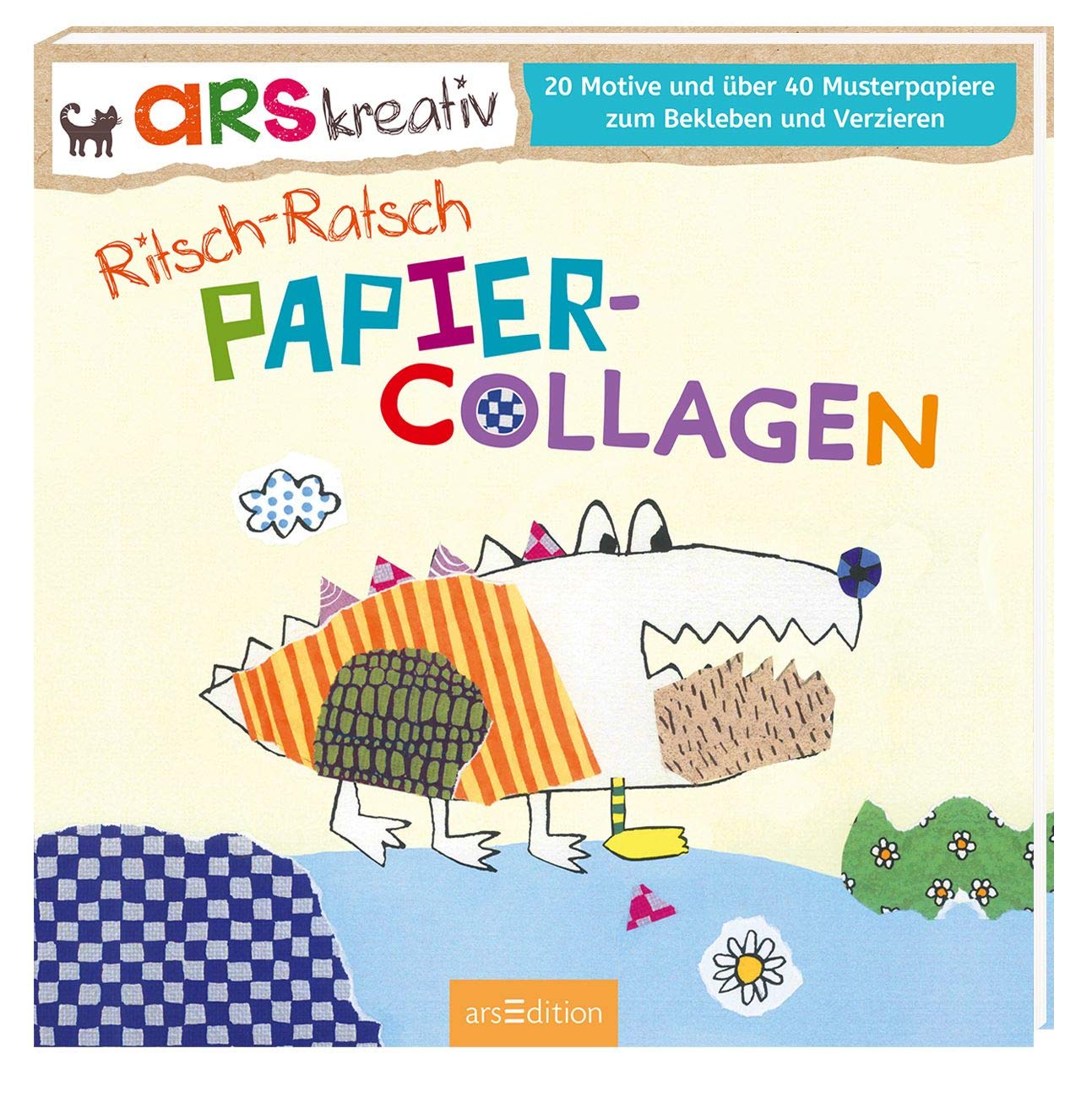Ritsch-Ratsch Papiercollagen: 20 Motive und über 40 Musterpapiere zum Bekleben und Verzieren Novels & Short Stories