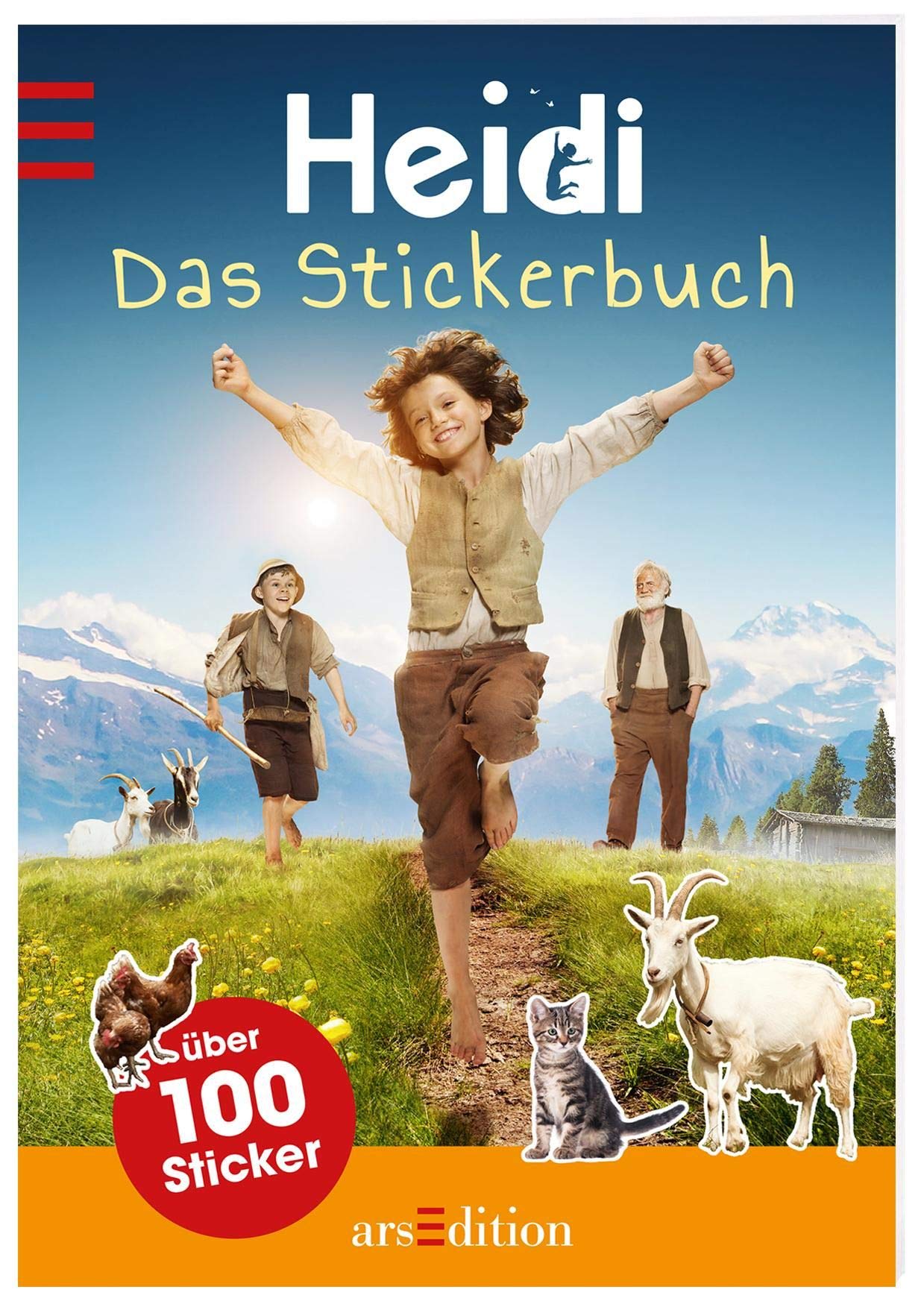 Heidi - Das Stickerbuch: Mit über 100 Stickern und 2 Szenen zum Ausklappen Tiptoi & Games